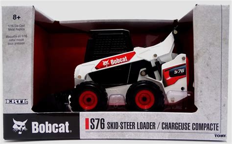 1 16 bobcat skid steer loader die-cast|1/16 Bobcat S76 Skid Steer Loader .